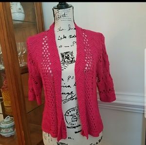 Cardigan knitted